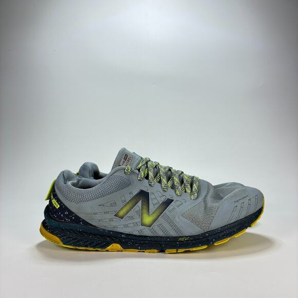 New Balance Other - New Balance FuelCore Nitre Gray Lime Trail Running Shoes MTNTRRR1 Men's Size 12